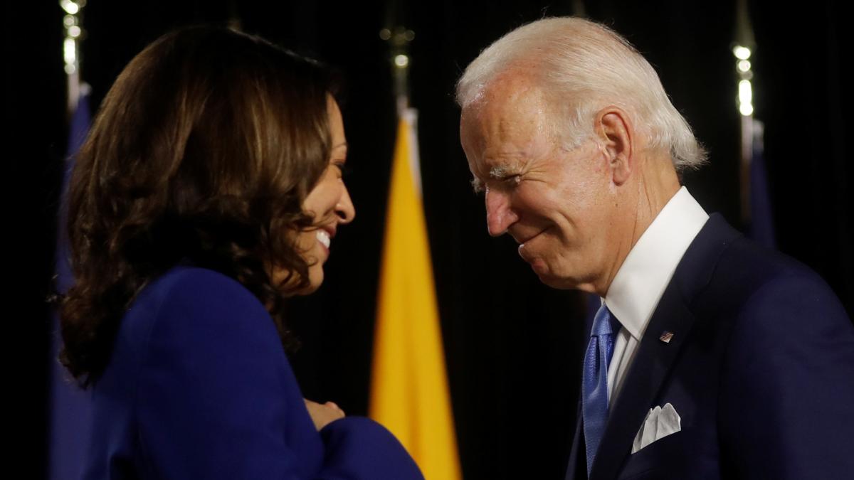 US-Wahlen: Biden und Harris erscheinen zuerst zusammen