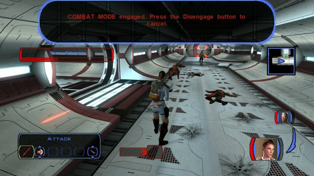 Diese große Kampftextbox in Star Wars: KOTOR On Switch ist "geplant"