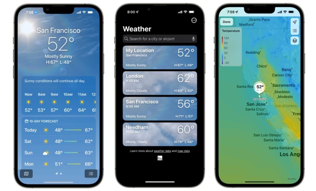 Apple-iPhone-Weather-App