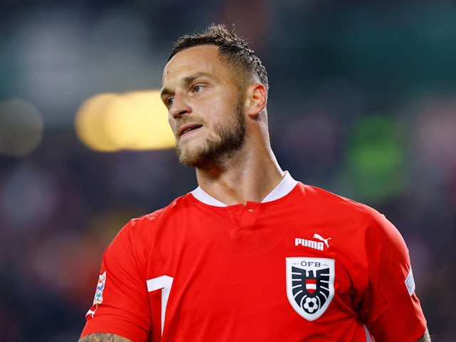 Der Österreicher Marko Arnautovic, abgebildet am 25. September 2022